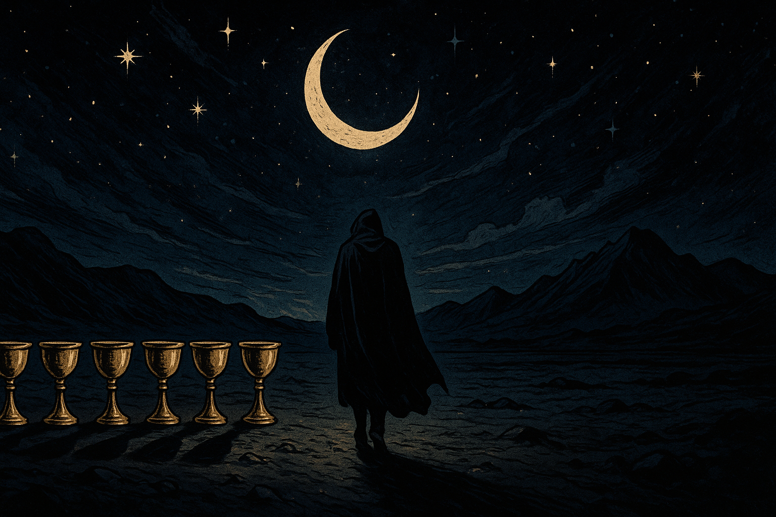 Eight of Cups in a Love Reading — Leaving and Why It Is the Right Call