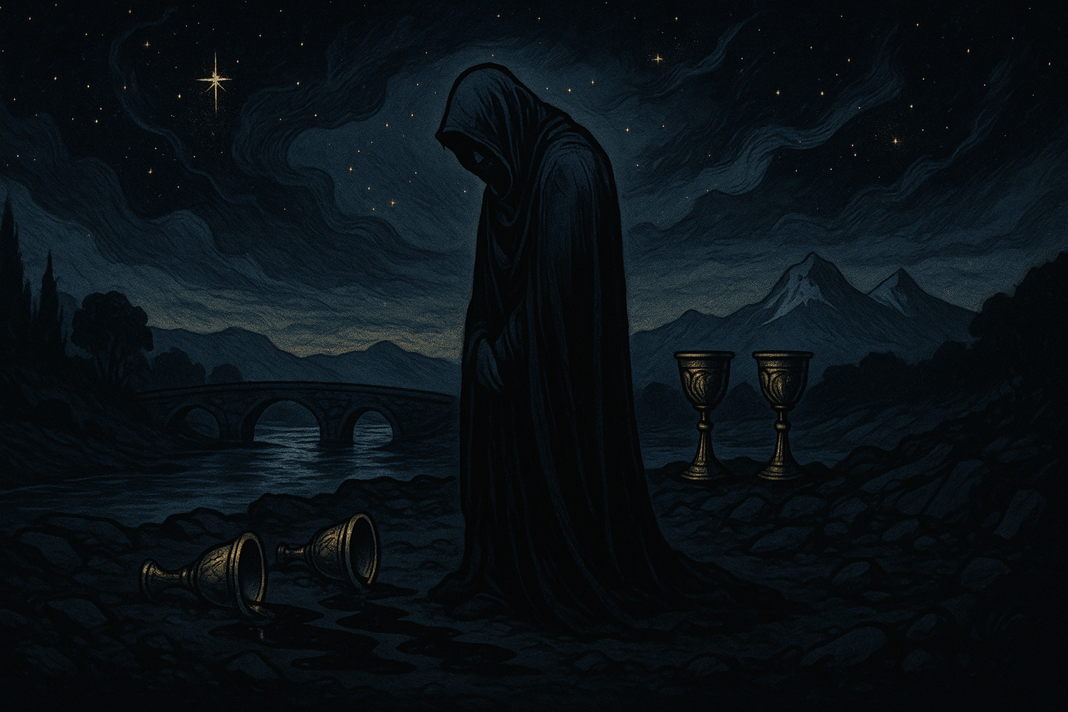 Five of Cups in a Love Reading — Loss, Grief, and Moving Forward