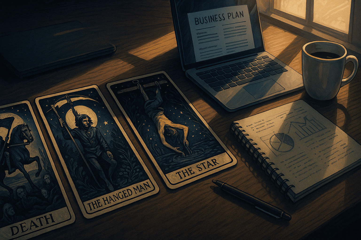 Tarot for Starting a Business — What the Cards Can and Cannot Tell You