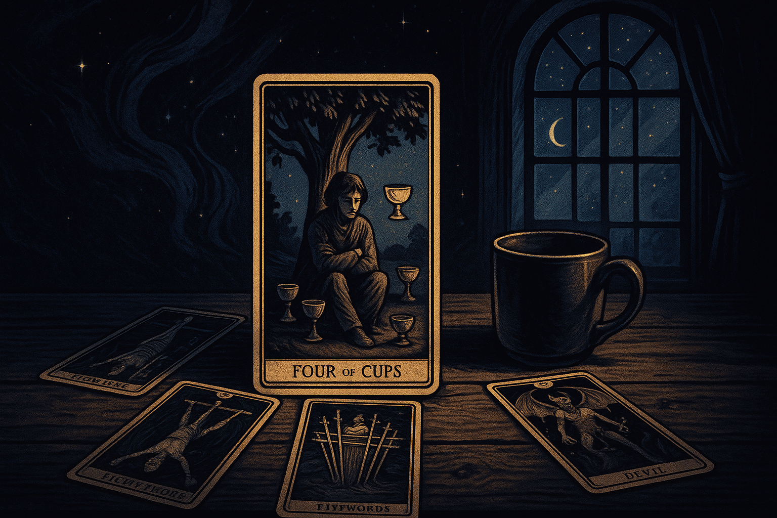 Tarot When You Are Stuck — The Cards That Show Stagnation