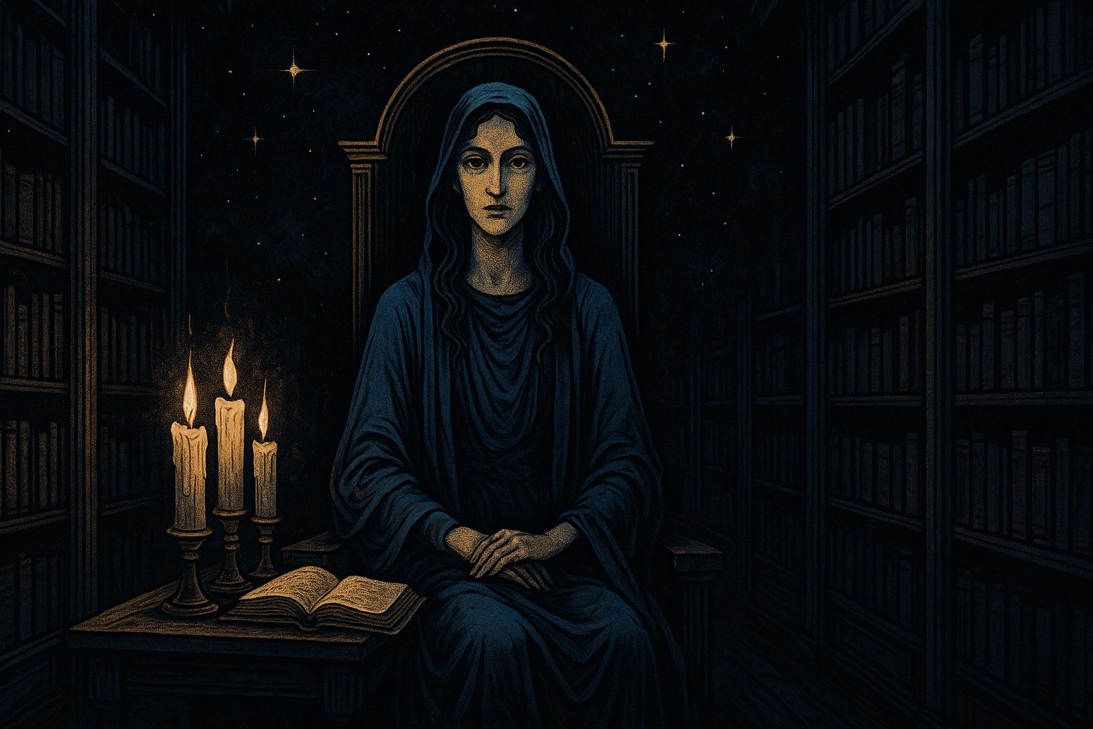 The High Priestess as a Person — The One Who Already Knows