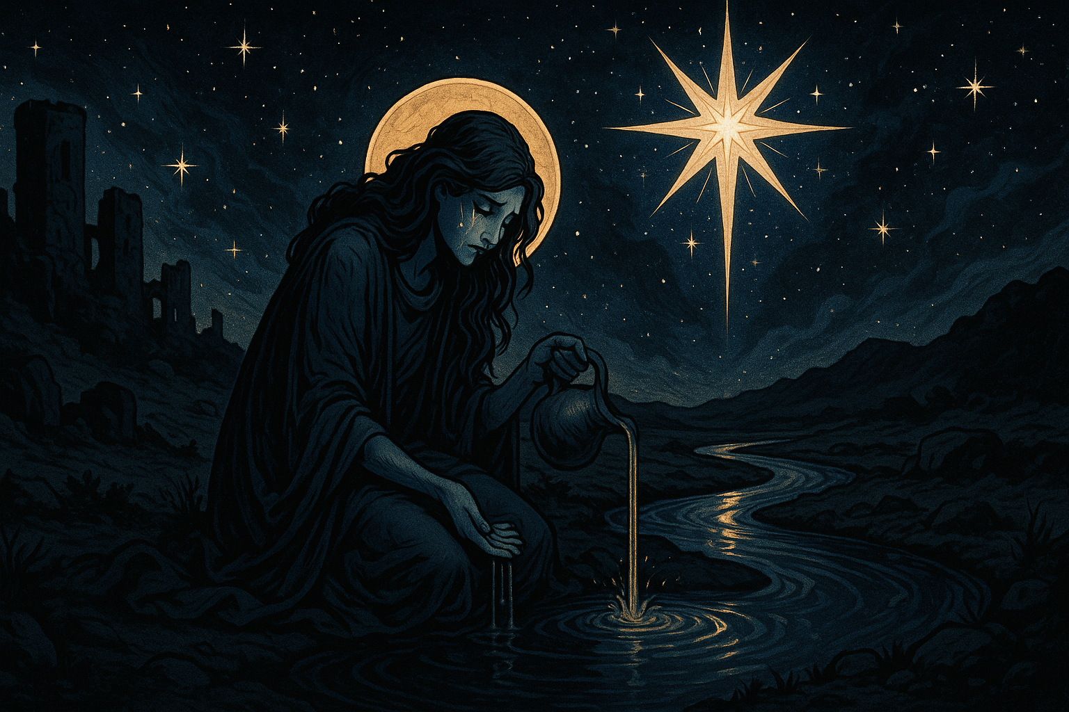 The Star After Trauma — Why This Card Shows Up When You Are Finally Healing