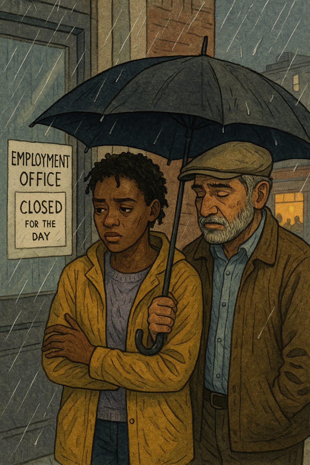 Five of Pentacles — The Modern Arcana