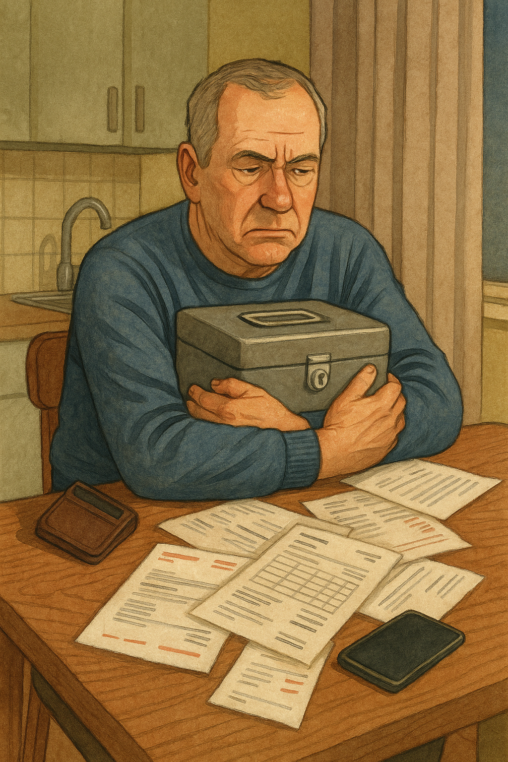 Four of Pentacles — The Modern Arcana