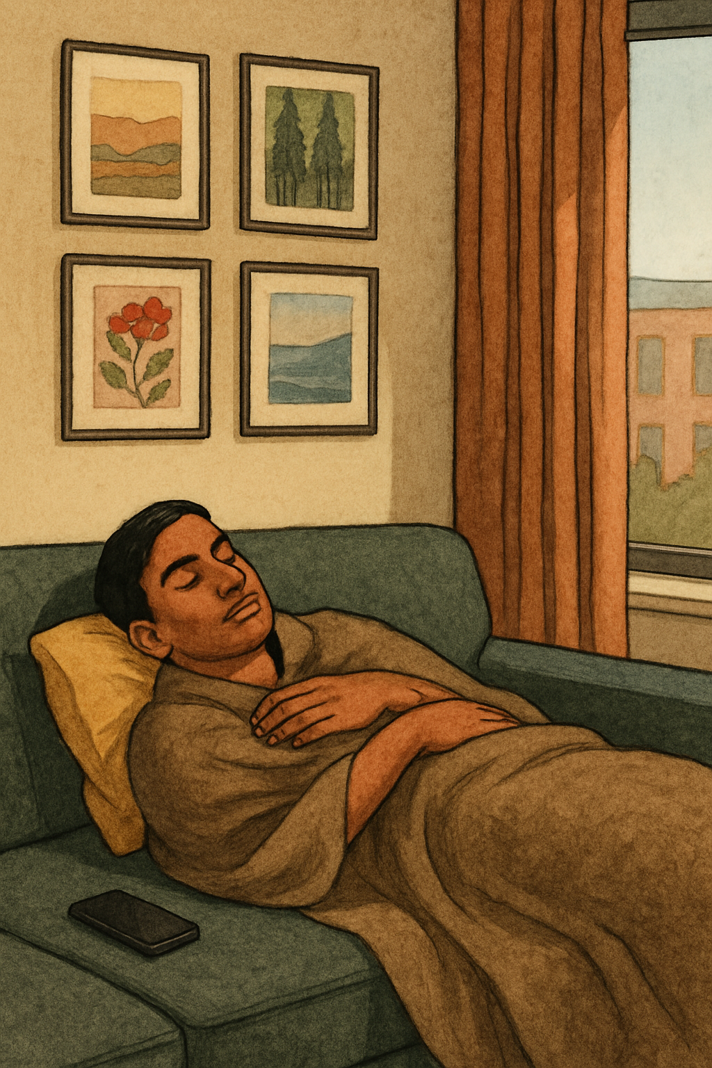 Four of Swords — The Modern Arcana