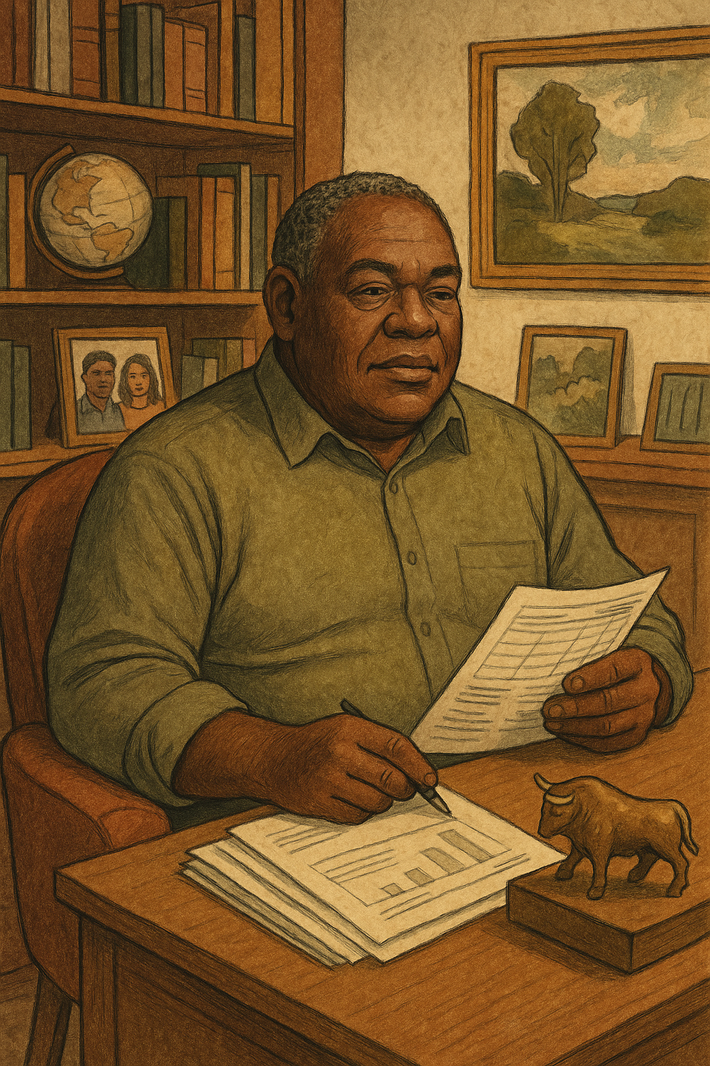 King of Pentacles — The Modern Arcana