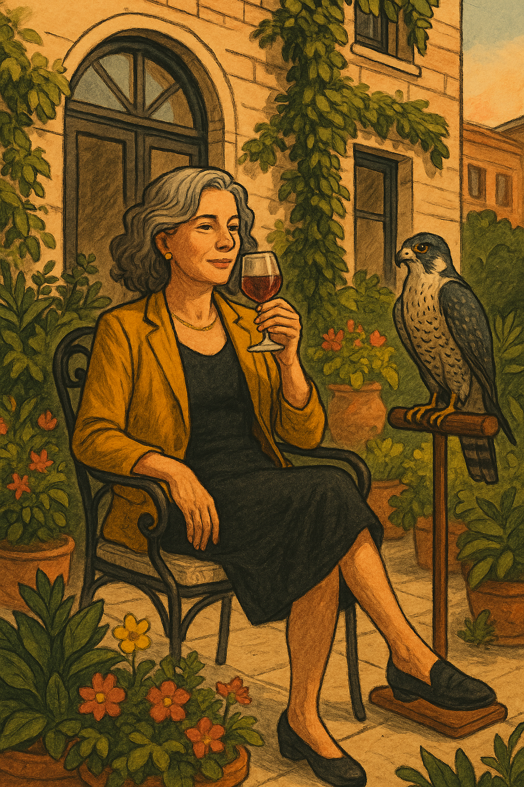 Nine of Pentacles — The Modern Arcana