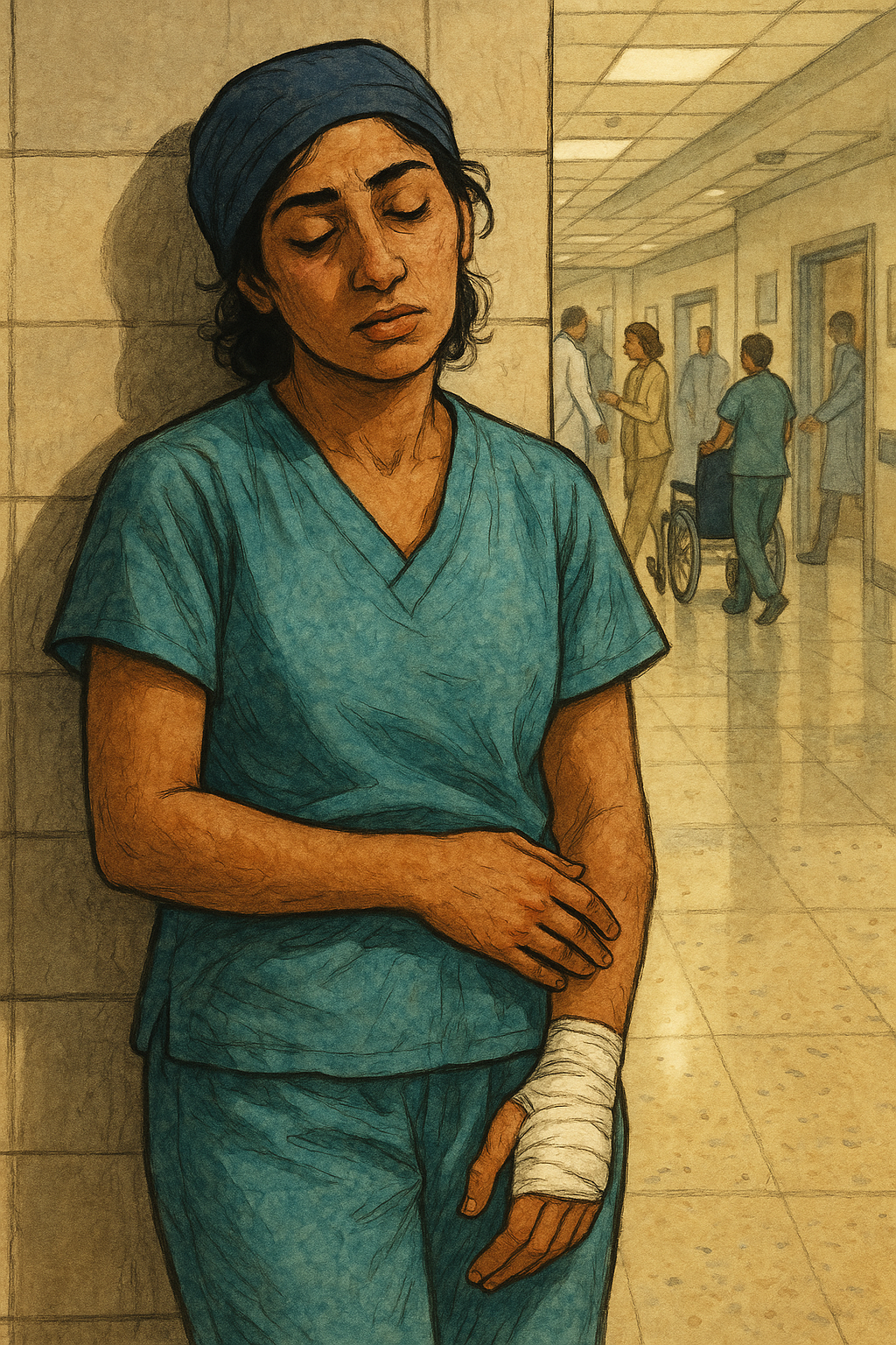 Nine of Wands — The Modern Arcana