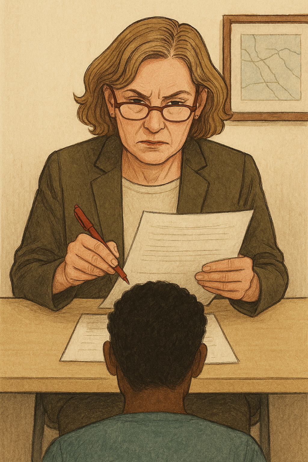 Queen of Swords — The Modern Arcana