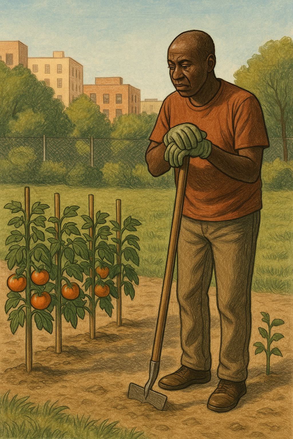 Seven of Pentacles — The Modern Arcana