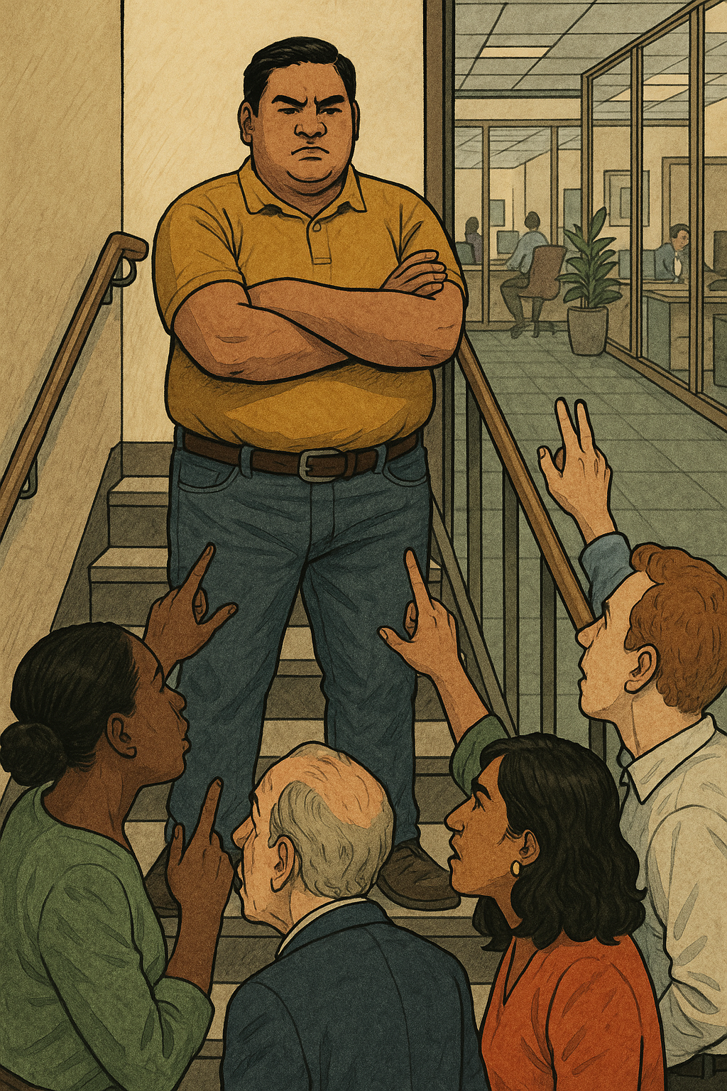 Seven of Wands — The Modern Arcana