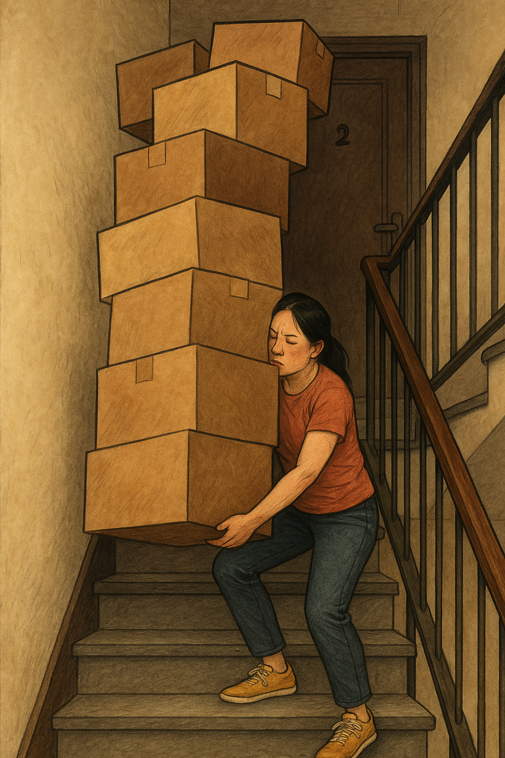 Ten of Wands — The Modern Arcana