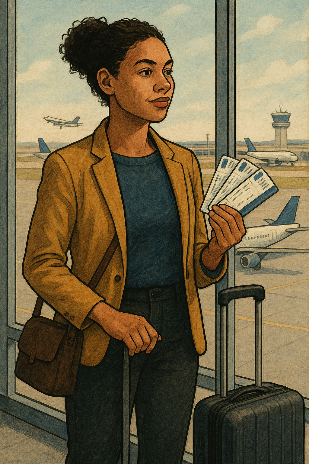 Three of Wands — The Modern Arcana