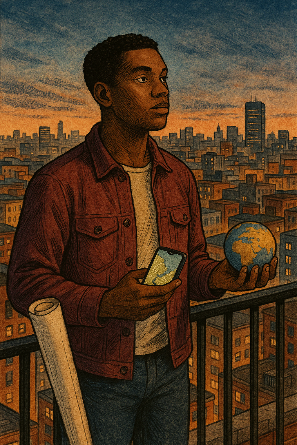 Two of Wands — The Modern Arcana